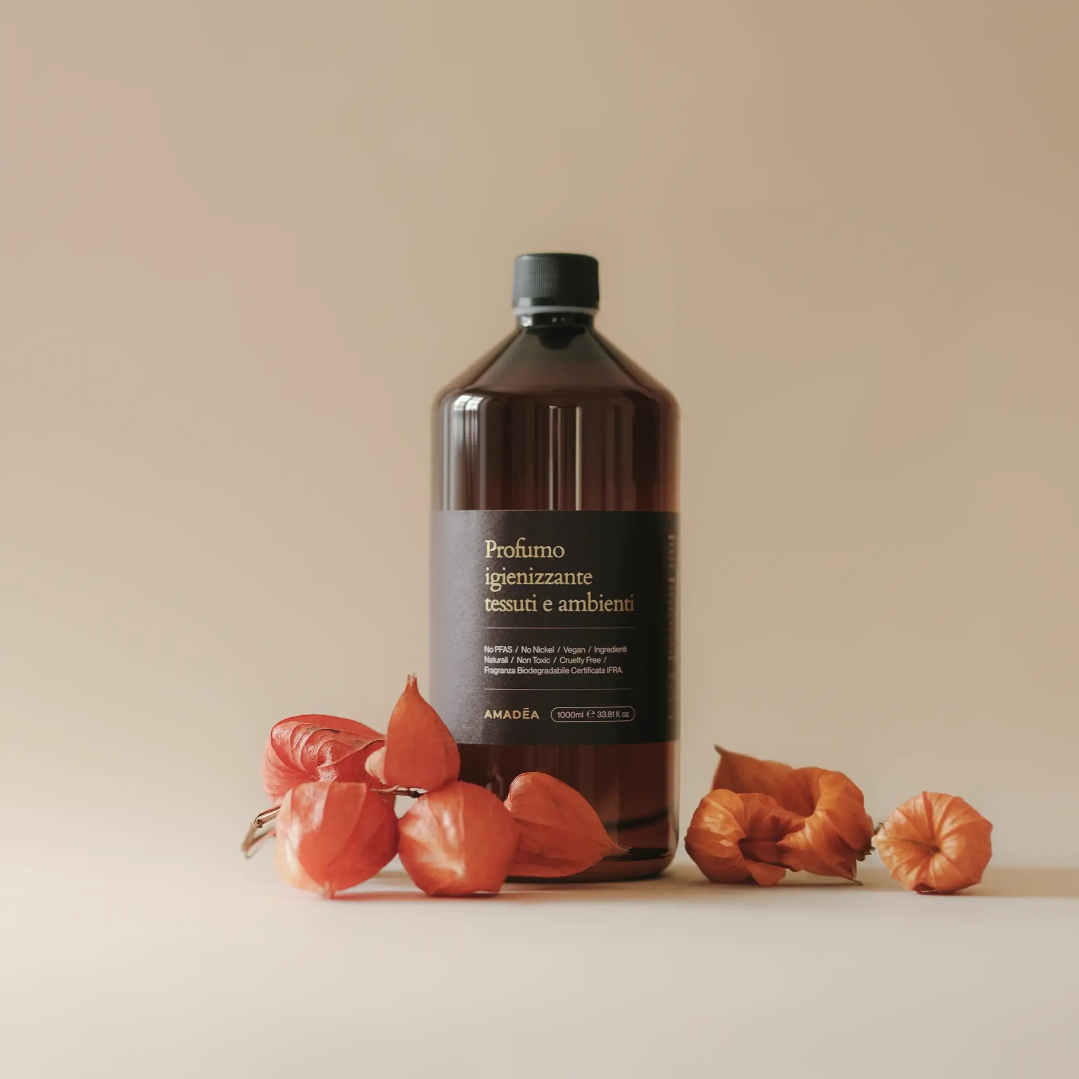 Profumo "Classic" igienizzante tessuti e ambienti - Ricarica da 1L