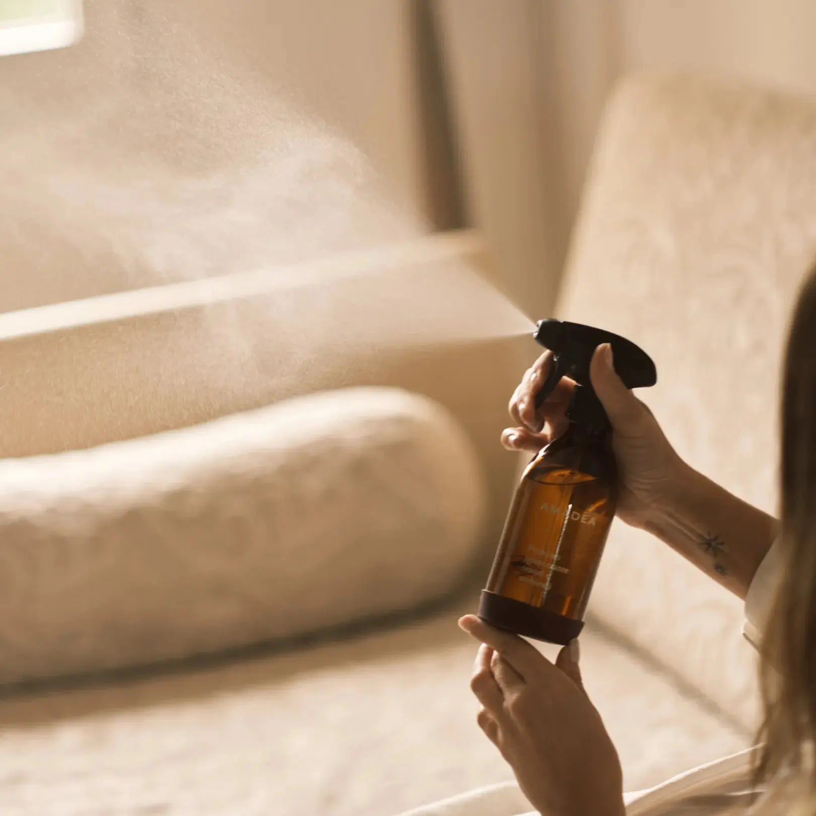Profumo "Ambre" - Igienizzante tessuti e ambienti 300ml AMADĒA HOME