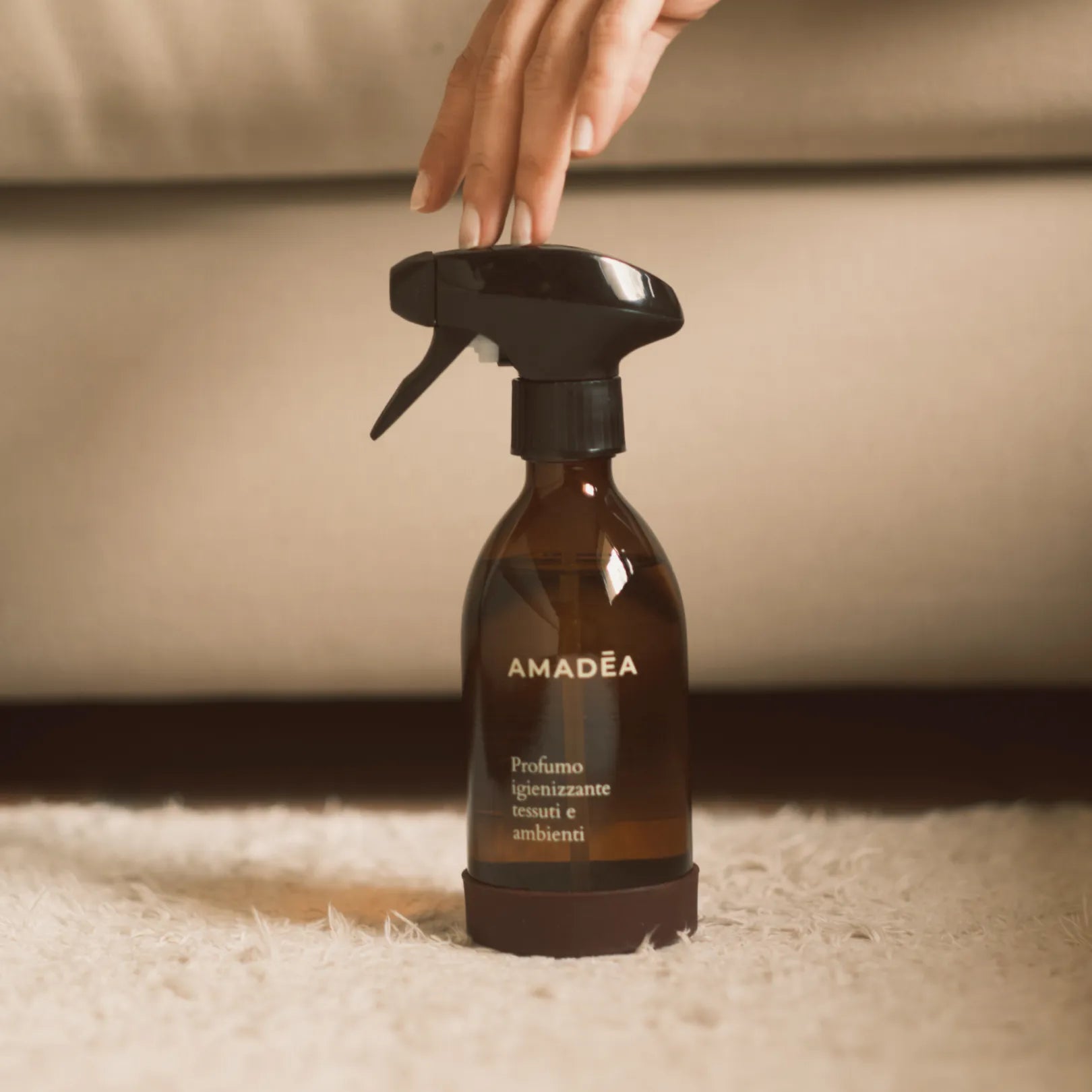 Profumo "Dolcezza" igienizzante tessuti e ambienti 300ml