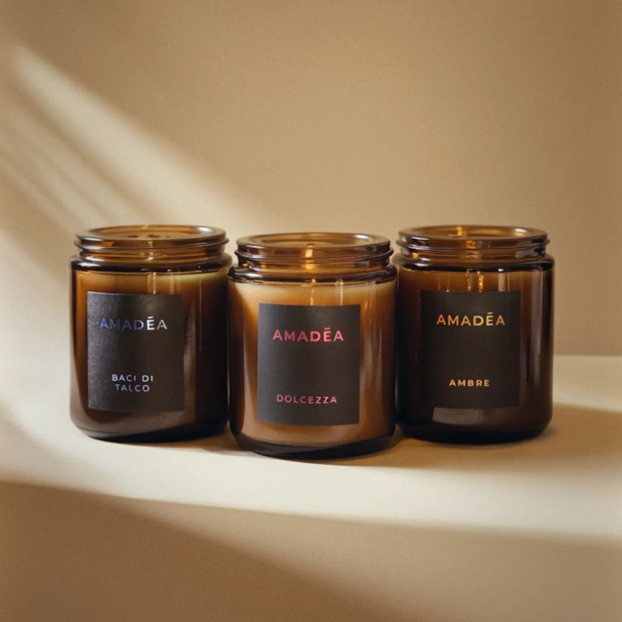 Kit 3 Candele Amádea