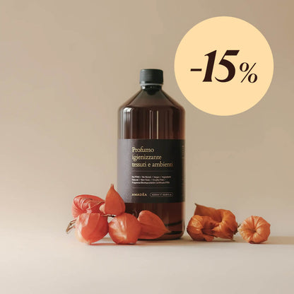 Profumo "Classic" igienizzante tessuti e ambienti - Ricarica da 1L