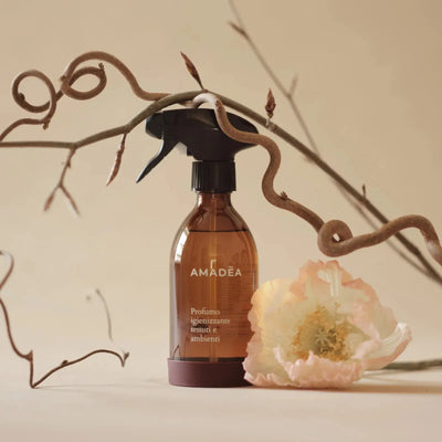 Profumo "Ambre" - Igienizzante tessuti e ambienti 300ml AMADĒA HOME