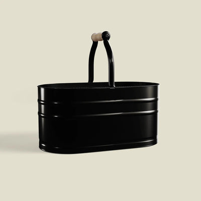 Caddy Nero - Cestello porta prodotti per la pulizia AMADĒA HOME
